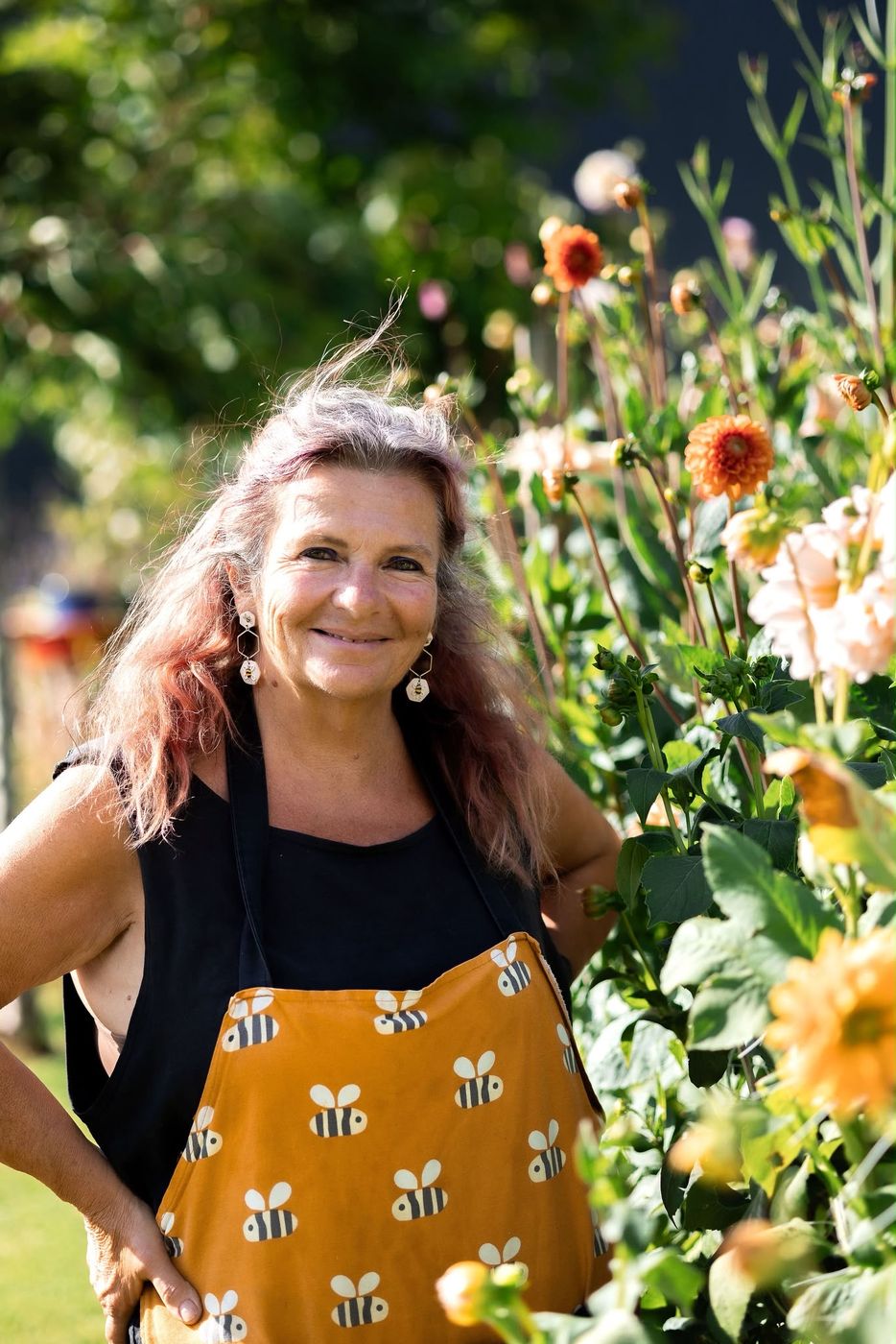 Grass Esposti, lead beekeeper at BeeTopia NZ Limited